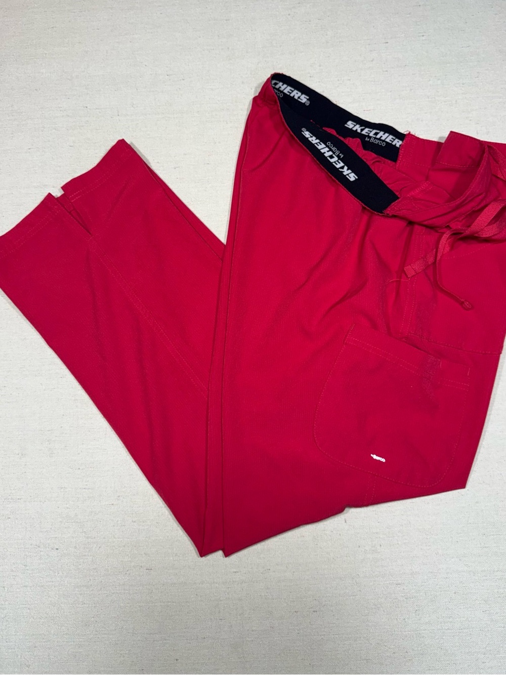 Skechers Red Scrub Pants - Size Large